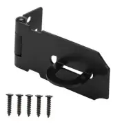 Door Lock Hasp Latch, Iron Safety Packlock Clasp Hasp Lock Latch, 3 Inch 1