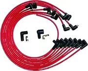 WIRE SET MOROSO ULTRA SBC UNDER THE HEADER 90 PLUG NON-HEI, RED WIRE