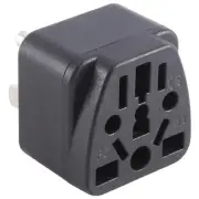 US Travel Plug Adapter EU/UK/AU/In/CN/JP/Asia/Italy/Brazil to USA (Type B),3129