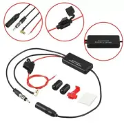 3-in-1 DAB AM FM Car Antenna Splitter Radio Signal AMP Amplifier-Booster Parts