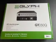 Glyph GT 050Q - Hard Drive - 500 GB - External - FireWire - New