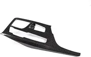 Trim Interior for 5 Series G30 2018-2022 ABS Plastic Center Console Gear Shift Panel Cover Trim Car Accessories (Color : Carbon Black)