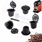 6pcs Refillable Reusable Nespresso Coffee Capsule Pod Stainless Steel Filter