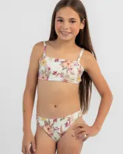[Topanga] Girls' Beachcomber Bandeau Bikini Set