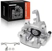 A-Premium Disc Brake Caliper Assembly with Bracket Compatible with Jaguar S-Type 2005-2008, Vanden Plas/XJ8 2005-2009, XF 2009-2013, XJ 2010-2014, XK 2007-2014, XKR 2007-2009 - Rear Left Driver Side