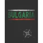 BULGARIA: PERSONALIZED GIFT FOR BULGARIAN FRIEND FOR TRAVEL UNDATED PLANNER DAILY WEEKLY MONTHLY CALENDAR ORGANIZER JOURNAL