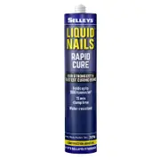 Selleys 325g Liquid Nails Rapid Cure Strong Waterproof Adhesive