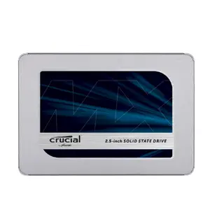 【Crucial 美光】MX500 250GB 500GB 1TB 3D NAND SATA 2.5吋 內接式硬碟