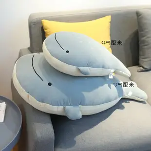 可愛 鯨魚 藍鯨 海鷗 狐狸 棕熊 絨毛 動物公仔 卡通抱枕 玩偶娃娃 超軟睡覺抱枕 枕頭 靠墊枕 創意生日禮物