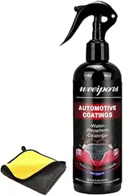 300ml Nano Spray for Car Polish and Paint Restoration in Compact Bottle, with Yellow Towel