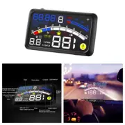 Car Digital OBD2 HUD Universal Head Up Display LED Speedometer Overspeed Alarm (for: Honda Civic)
