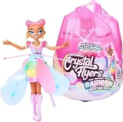 Hatchimals Pixies, Crystal Flyers Rainbow Glitter Idol Flying Doll with Lights