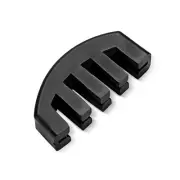 Rubber 4/4 Violin Mute Practice Mute Fiddle with 5 Prongs S6P4