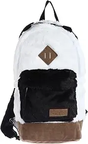 POWER TO THE ANAMIL(パワートゥジアニマル) Power to the Animal 3913513 Body Bag with Bear Ears, Plain Fur Material Fabric