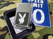 Out Of Print Product Playboy Black White Bumny Zippo Lighter Mercismith2Zippo