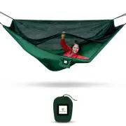 Fully Reversible Mosquito Net Hammock Tent Extra Large Sleeping Space Bug Proof