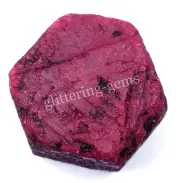Dyed 327.20 CT Natural Red Ruby Chakkri Rough IGL Certified Loose Gemstone 25F