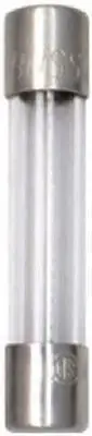 Bussmann BP/AGC-1/2-RP AGC Automotive Glass Fuse (1/4" X 11/4" 1/2 Amp), 5 Pack