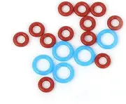 [BQLZR] Silicone O-Ring Seal Replacement for Breville Espresso Machine 2 Size Pack of 17