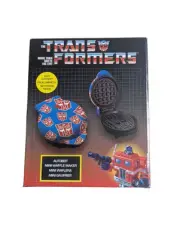 Transformers Uncanny Brands Autobot Mini Electric Waffle Maker New Free Shipping