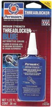 PERMTX-LOCKT - 24240 - THREADLOCKER 36ML BOTTLE