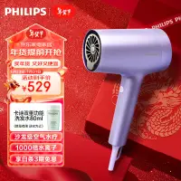 在飛比找京東台灣優惠-飛利浦（PHILIPS）電吹風機 2億級負離子 1千倍水離子