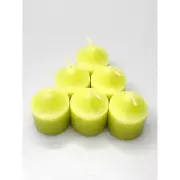 6 Pack Partylite Just Desserts Votive Candles, Lemon Lime Macaroon RETIRED