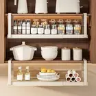 Kitchen Organizer Drilling Storage Rack under Shelf Storage Rack for Kitchen