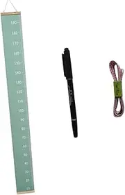 UPKOCH 1Set Height Growth Chart for Removable Wall Ruler Nursery Wall Decor Playroom Height Measuring Scale Unique Design for Home and Classroom