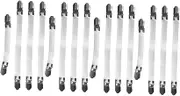 RORPOIR 4sets Elastic Ironing Board Cover Clips Padded Sheet Straps Sheet Fixing Clips for Ironing Boards 4pcs*4