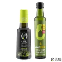 在飛比找momo購物網優惠-【Oro Bailen 皇嘉】特級冷壓初榨橄欖油+酪梨油(2