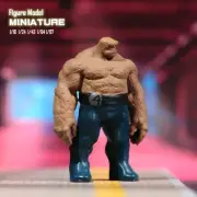 Resin 1/18 1/24 1/43 1/64 1/87 Stone Man Scene Prop Miniature Doll Figure Toy