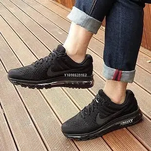 Nike Air Max 2017 Triple Black 男款 849559-004