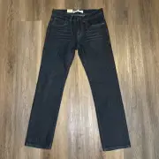 Levi's Boys 511 Straight-Leg Denim Jeans Dark Wash Size 16 Reg 28X28 NEW