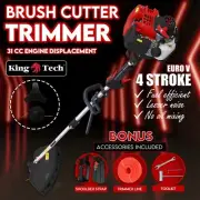Line Trimmer 4 STROKE Whipper Snipper Brush Cutter Garden Brushcutter Edge FS