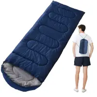 在飛比找松果購物優惠-睡袋 輕量化中空棉睡袋 露營睡袋 睡袋 登山睡袋 保暖舒適 