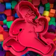 No Clothes Homer The Simpsons - Cookie cutter and embosser stamp set