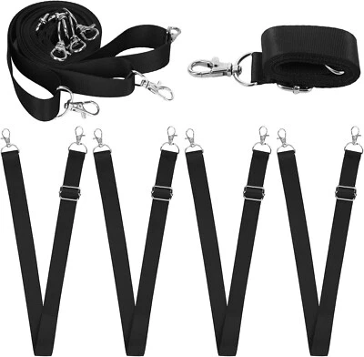 4Pcs Horse Blanket Sheet Leg Straps Replacements 26.77-49.21 Inch Adjustable New