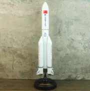 1:150 42CM Long March CZ-5B Carrier Rocket Diecast Aerospace Spaceaircraft Model