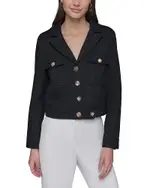 Karl Lagerfeld Paris Short Tweed Jacket