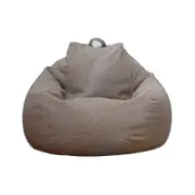 Extra Large Bean Bag Chairs Sofa Cover Indoor Lazy Lounger For Adults Kids Green 100x120CM