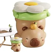 Capybara Stool | Capybara Foot Stool Shoe Changing Stool Seat Cushion - Cute Sofa Stool, Footrest Seat, Animal Footstools Chair for Bedroom, Living Room