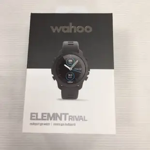 Wahoo Elemnt Rival GPS 錶 黑色 全新 Garmin Sunnto polar bryton