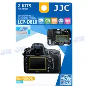 JJC 2KITS LCD Guard Film Camera Screen Display Protector for Nikon D810 D810A
