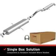 BRExhaust Stock Replacement Exhaust Kit For Dodge Caravan Chrysler Van SWB