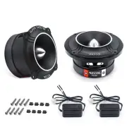 Recoil TW380 Bullet Super Tweeters 1.5 inch Kapton Voice Coil 4 Ohms, 360W Pair