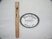 HEAVY LEATHER TAN DOUBLE OFF BILLET~TRULY MADE IN USA~BEST QUALITY ON EBAY