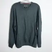 Christian Lacroix Sweater Men XXL Sweatshirt Wool Green Pullover Preppy B1