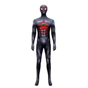 Spider-Man Across Spider-Verse Black Jumpsuit Outfits Costume Cosplay Halloween