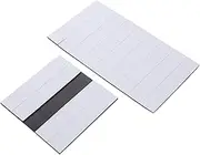 LOPUNER 90Pcs Adhesive Magnetic Flexible Sticky Magnets for Whiteboard Easy Peel and Stick and Sturdy for Home Office Kitchen Cafe and Crafting